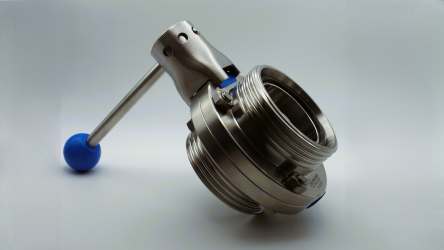 Затвор дисковый AISI 304/SILICON 43030 р/р DN 50 NIOB